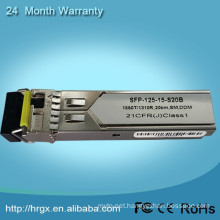 Compatible finisar sfp optic fiber wdm 1.25G sfp+ bidi module reach 40km